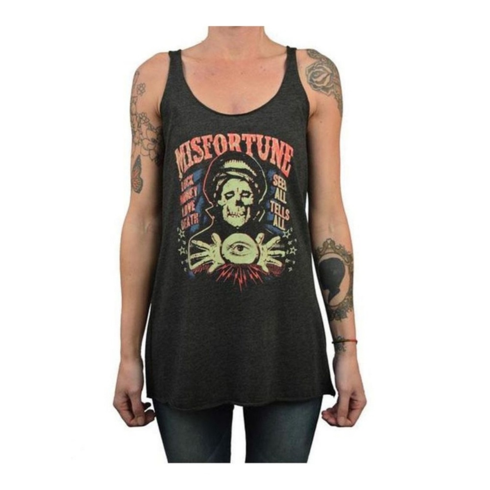 Lowbrow Art Company "Misfortune" Tank Sz M